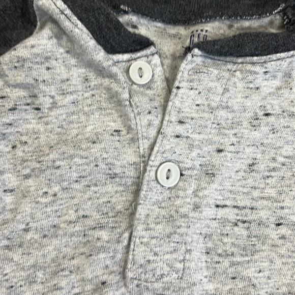 Lot of 2 Gap Long Sleeve Tees. Henley & Stripes - Picture 7 of 14